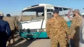 حمله تروریستی به اتوبوس وزارت کشور در سوریه