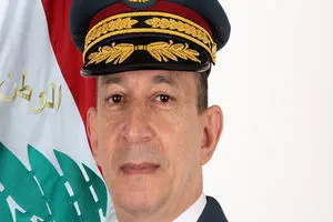 فرمانده ارتش لبنان جلسه کابینه را ترک کرد