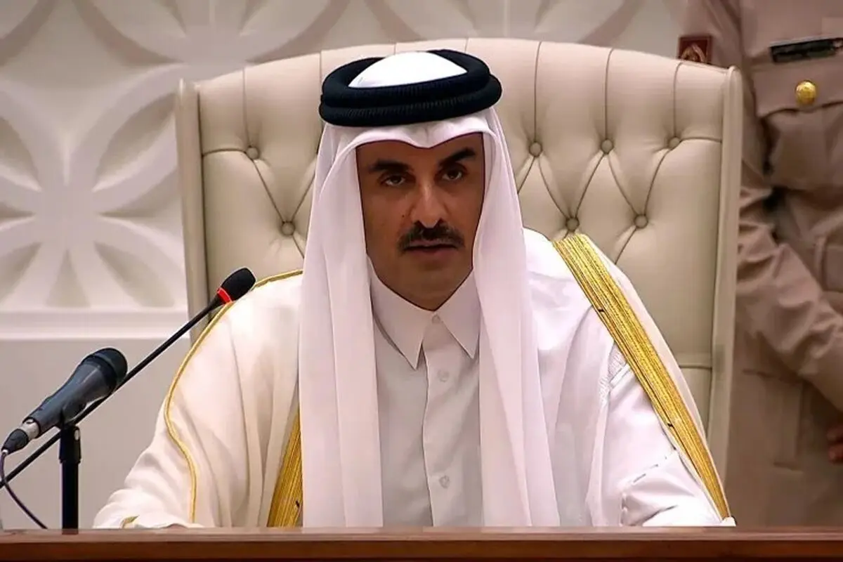 أمیر قطر یهنئ الرئیس الإیرانی المنتخب