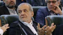 عکسی که خبرگزاری دولت از پزشکیان در قزوین منتشر کرد 