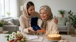 بهترین گردنبند طلا برای تولد مادر