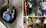 قطع برق سبب سقوط ۴ کارگر در چاه شد