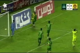 گل اول فجر به شمس آذر+ ویدئو