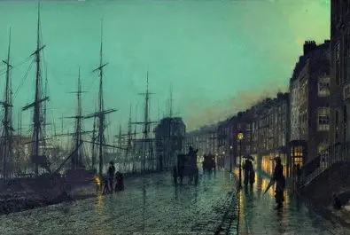 اثری از جان اتکینسون گریمشاو، نقاش انگلیسی قرن نوزدهم