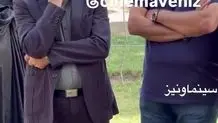 گریه‌های عاطفه رضوی در مراسم خاکسپاری برادرش بهروز رضوی +‌ ویدئو