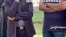 گریه‌های عاطفه رضوی در مراسم خاکسپاری برادرش بهروز رضوی +‌ ویدئو