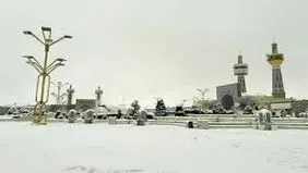 آخرین وضعیت بارندگی در مشهد امروز جمعه ۲۸ آذرماه/ بارش برف در مشهد آغاز شد
