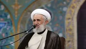 احوالپرسی کاظم صدیقی با پسر ارشد رهبر شهید + عکس