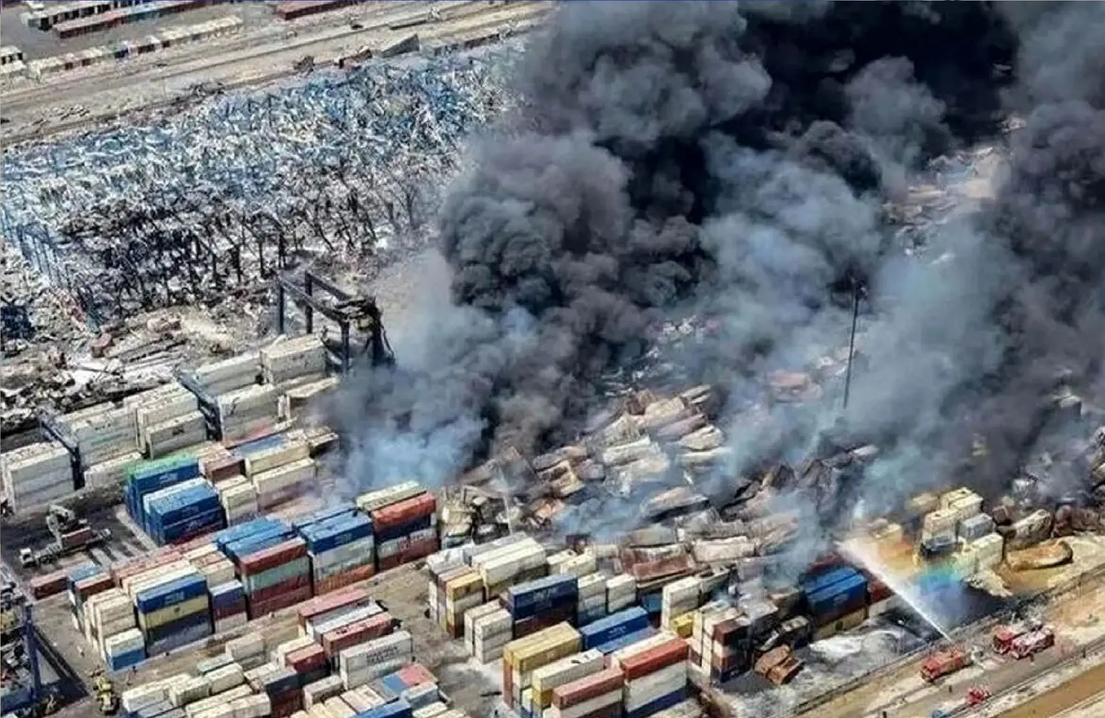 بازداشت دو نفر در ارتباط با حادثه بندر