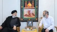 دیدار رئیسی با اسدالله اسدی، دیپلمات تازه آزاد شده ایرانی

