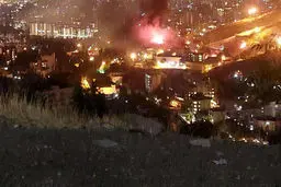 فیلم آتش سوزی در زندان اوین