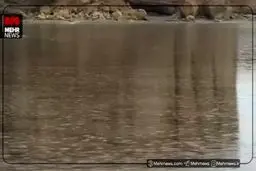 اّب به دریاچه ارومیه رسید