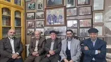 دیدار عیدانه مدیرعامل صندوق اعتباری هنر با دو هنرمند نامدار و پیشکسوت عرصه موسیقی و خوشنویسی در نجف آباد