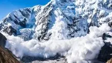 خطر ریزش بهمن در محورهای کوهستانی مازندران