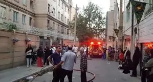 علت آتش‌سوزی در شهرک خرازی اعلام شد 