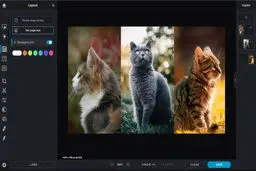 ویرایش ساده عکس‌ها
