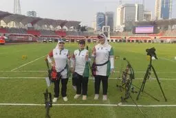 کسب مدال برنز توسط تیم کامپوند زنان