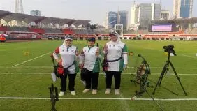 کسب مدال برنز توسط تیم کامپوند زنان