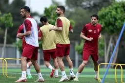 تمرین تکنیکی پرسپولیس برای مصاف با سپاهان