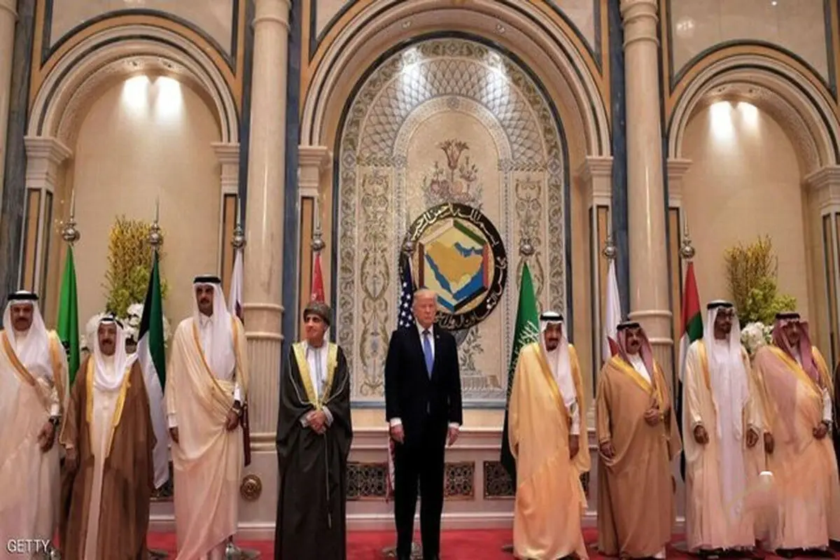 نشست سران خلیج فارس  با ترامپ در ریاض

