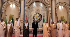 نشست سران خلیج فارس  با ترامپ در ریاض

