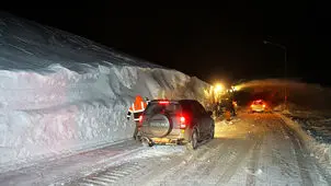 گردنه‌های چری و شاه‌منصوری مسدود شد

