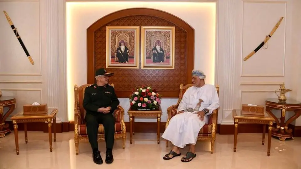 Iran's military chief, Sultan of Oman hold talks in Muscat