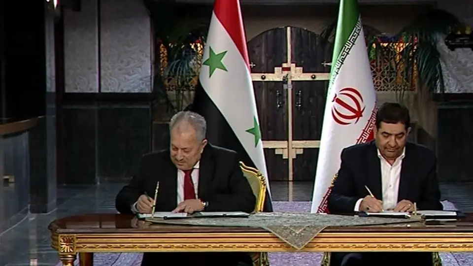 امضای ۶ سند همکاری میان ایران و سوریه