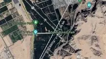 حادث انفجار یهز الطریق المؤدی الى جنة الشهداء فی محافظة کرمان 