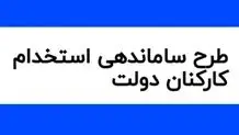خبر تازه از تعیین تکلیف طرح ساماندهی استخدام کارکنان دولت