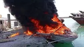 به تنها آمبولانس دریایی در جزیره هرمز حمله شد