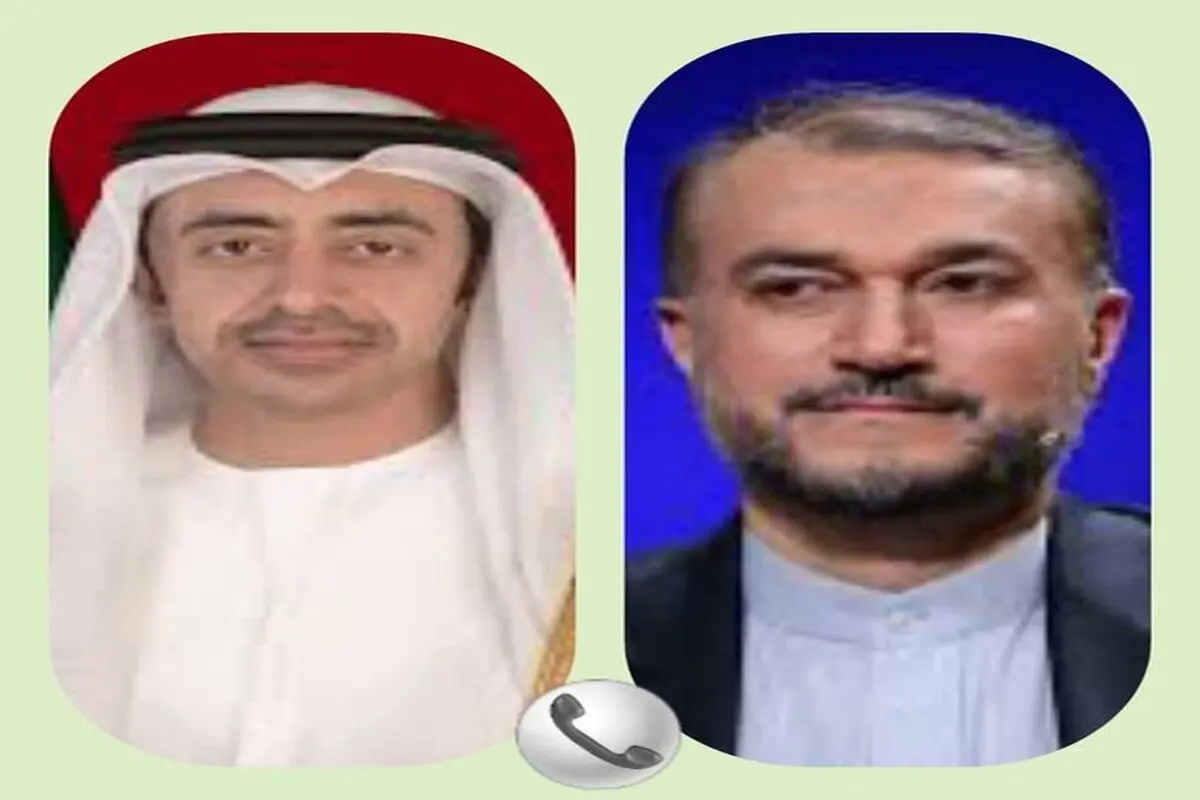 Iran, UAE call for an end to Israeli atrocities in Gaza