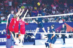 والیبال ایران روی نوار ناکامی