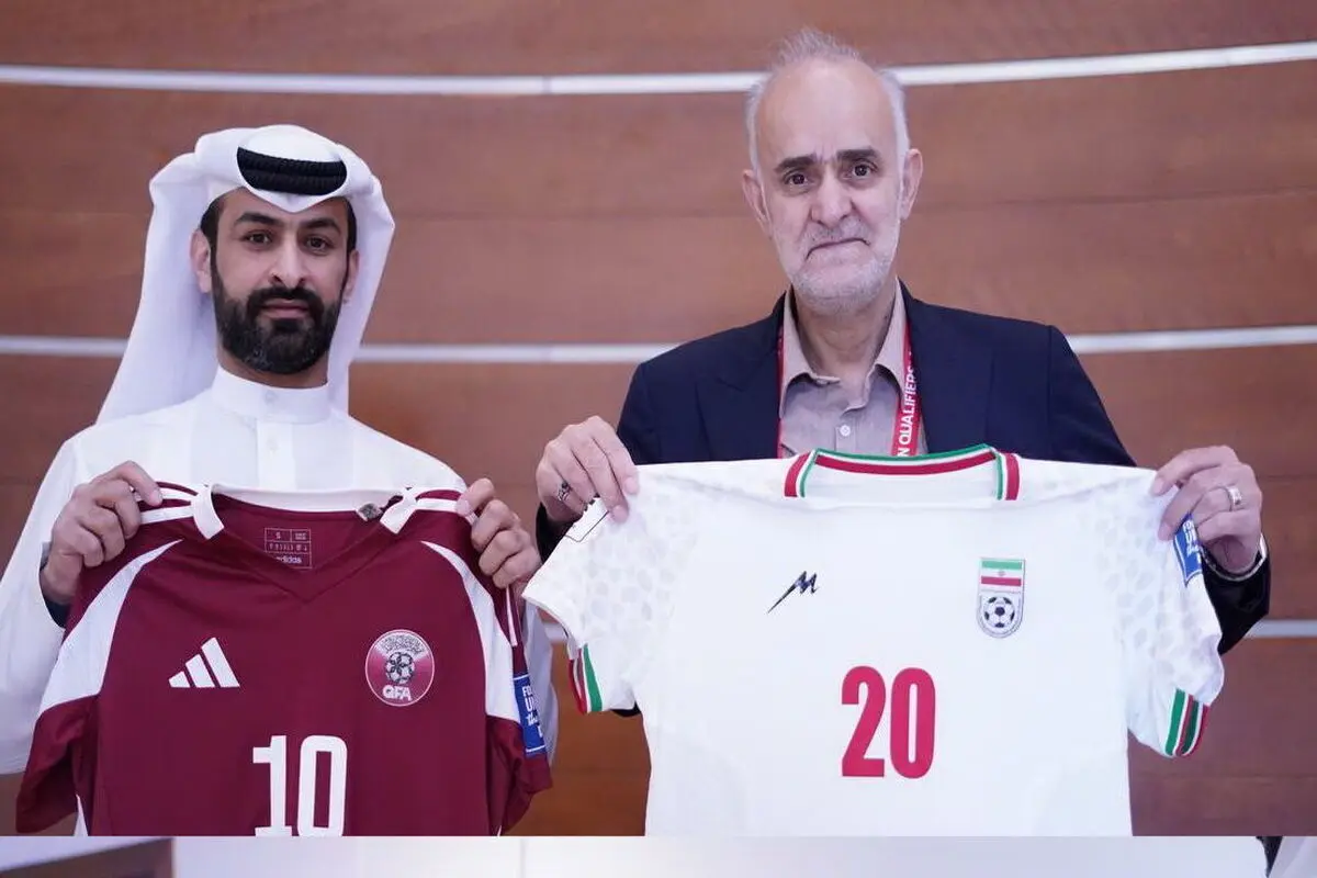 تیم ایران در مقابل قطر سفید می‌پوشد 