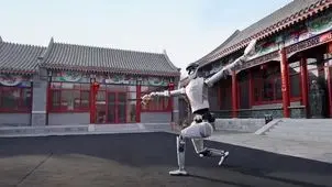 رقص شمشیر ربات چینی!