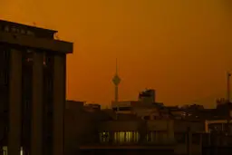تصاویری تکان دهنده از آلودگی تهران