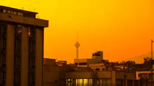تصاویری تکان دهنده از آلودگی تهران