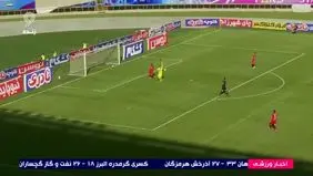 گل اول فجرسپاسی به تراکتور را ببینید + ویدیو