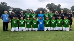 فدراسیون جهانی تیم ملی فوتبال هفت نفره ایران را یک سال محروم کرد 