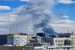 انفجار در نزدیکی میدان ونک تهران+ ویدئو