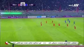 گل اول تراکتور به الدحیل + ویدیو