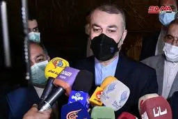  وزیر الخارجیة الایراني یعزي نظیره الیاباني