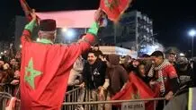 شادی مراکشی ها پس از کسب قهرمانی قاره آفریقا 