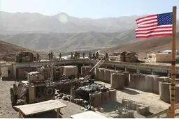 حمله به یک پایگاه آمریکایی در شرق سوریه