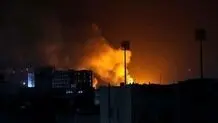 حملات سنگین آمریکا به صنعای یمن
