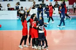 پیروزی قاطع دختران والیبال برابر هنگ‌کنگ