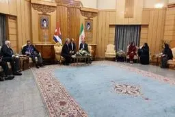 تصویری متفاوت از حجاب همسر رئیس‌جمهور کوبا در کنار انسیه خزعلی/ عکس

