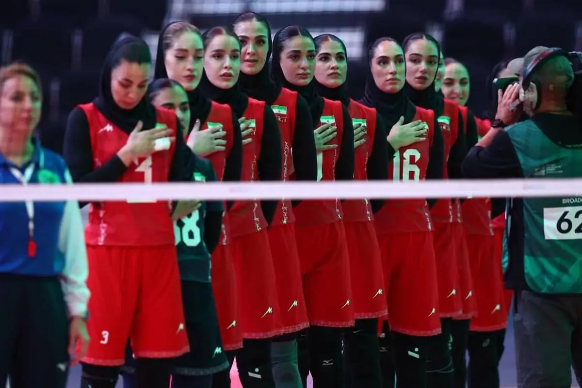 اعلام برنامه دیدارهای تیم ملی ایران در مسابقات والیبال زنان آسیای مرکزی