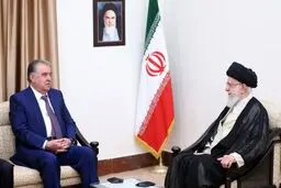 Leader stresses boosting Iran-Tajikistan cooperation