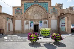 در حمام قجری کاشان+ عکس